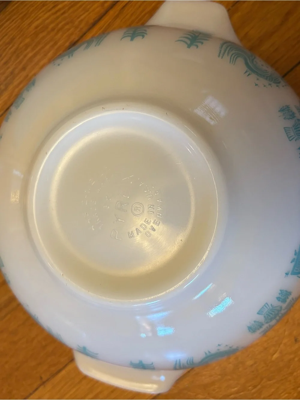 1950s PYREX Amish BUTTERPRINT Cinderella Mixing Bowls 4 piece SET